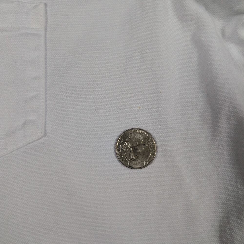 Frank & Eileen Tattered Cotton Denim Relaxed Button Up Shirt Small MSRP 278 - Picture 6 of 11